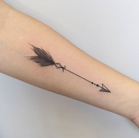 Tatuajes De Flechas Diferentes Disenos Y Sus Significados