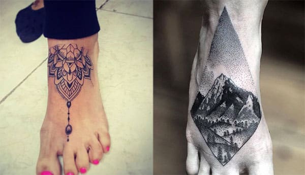 50 Tatuajes en el Pie con Diseños Apropiados para esta Zona