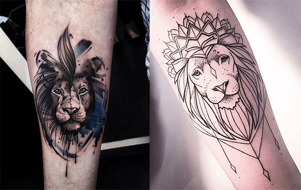 Tatuajes de Leones Diseños del Rey de la Selva para Tatuar