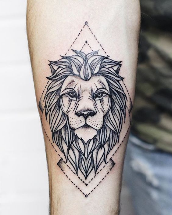 Tatuajes de Leones Diseños del Rey de la Selva para Tatuar