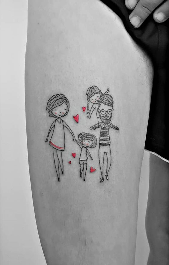Tatuajes de Familia 【 Simbolos que Representan esa Gran Unión 】